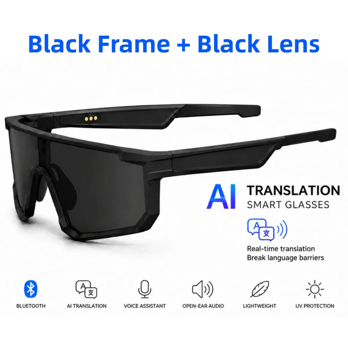 ๐ถ๏ธ VUB Smart Audio Glasses โ Photochromic Options & Hands-Free Calls