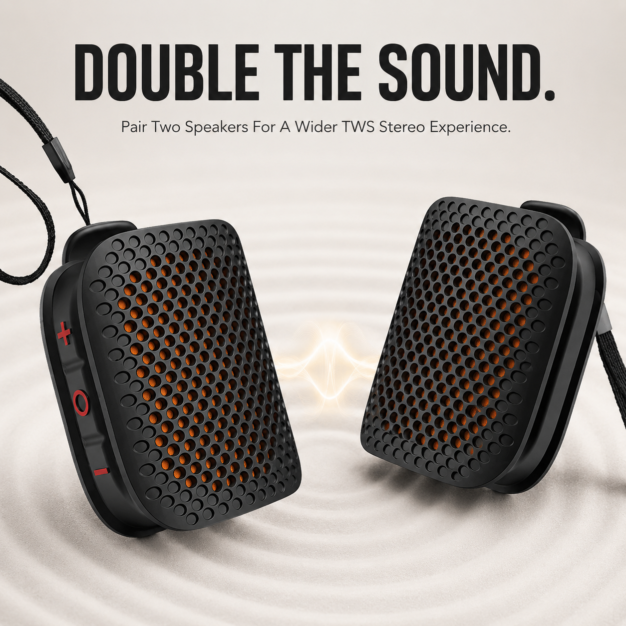 ๐ Magnetic Clip-On Bluetooth Speaker โ IPX7 Waterproof, TWS Stereo & Ultra-Light 80g Wearable Design