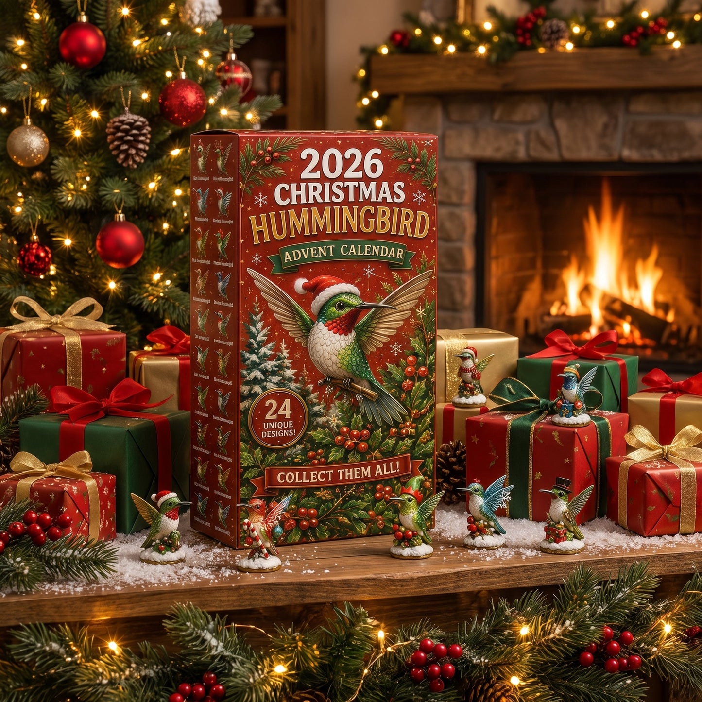 π¦2026 Christmas Hummingbird Advent Calendar β Every Day Brings New Surprises πβ¨