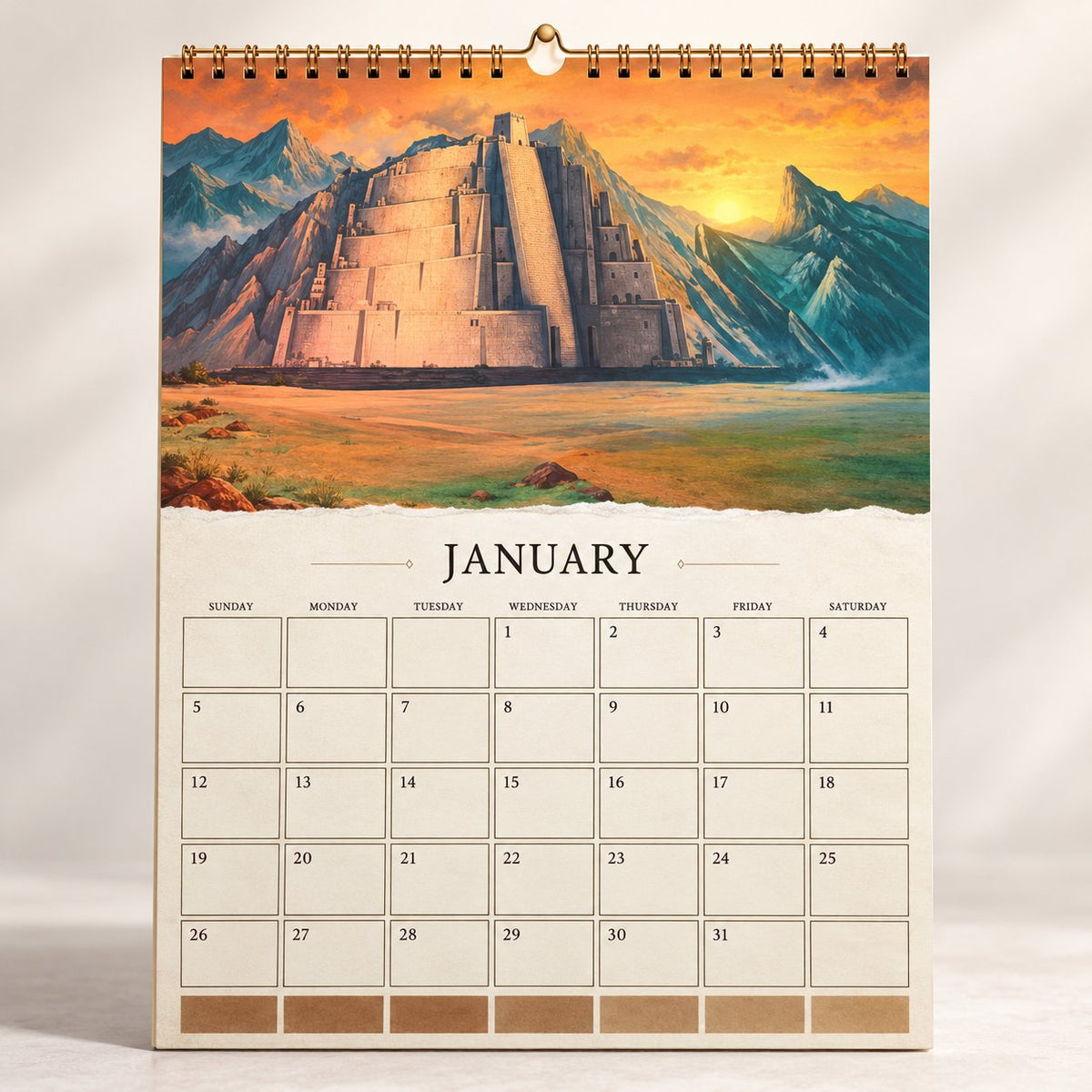π§π
The Lord of the Rings 2027 Desk Calendar