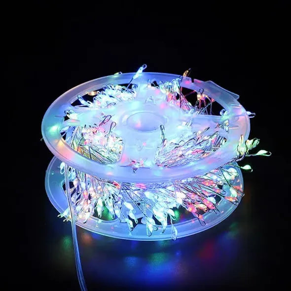 🎁 LED Copper Wire Firecracker String Lights – Warm Festive Fairy Lights ✨