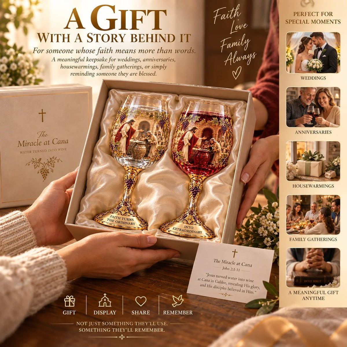 โ๏ธ Two Glasses. One Miracle. A Story Worth Keeping.๐