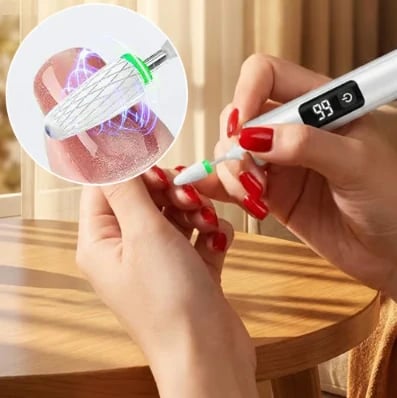 Professional Ultra-Safe LED Electric Nail Grinder