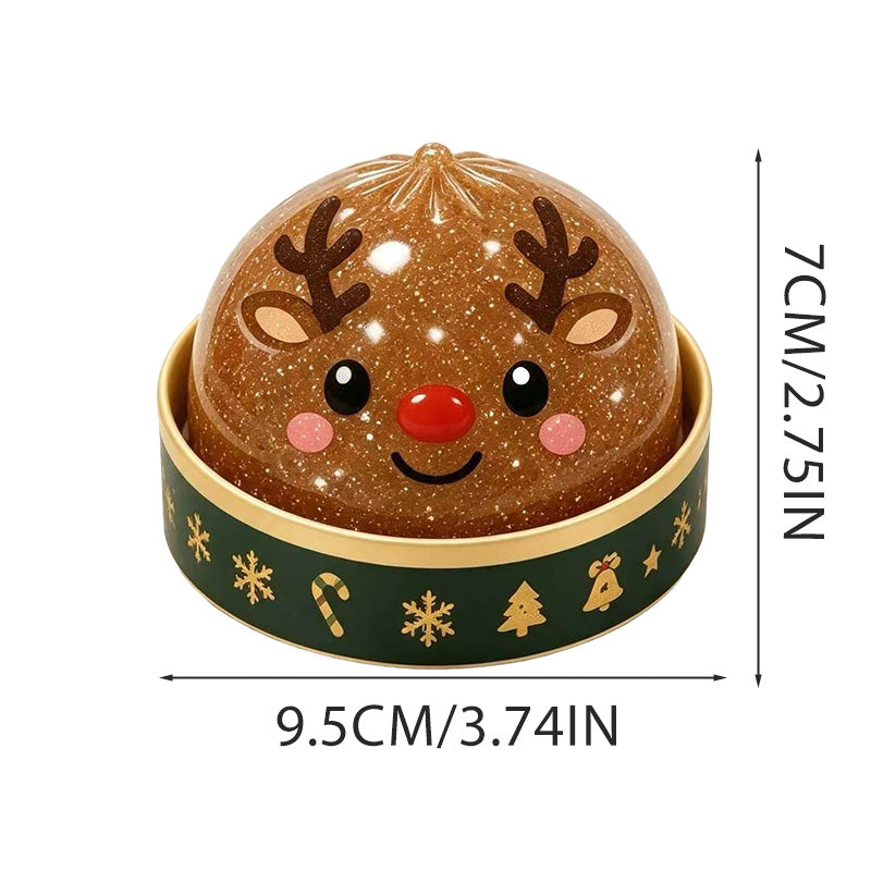 🎁Christmas Baozi Glitter Jelly Stress Relief Squishy Toy