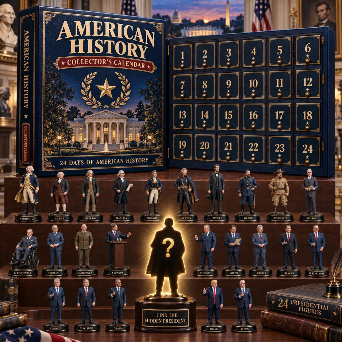 ๐ American History Collector's Calendar