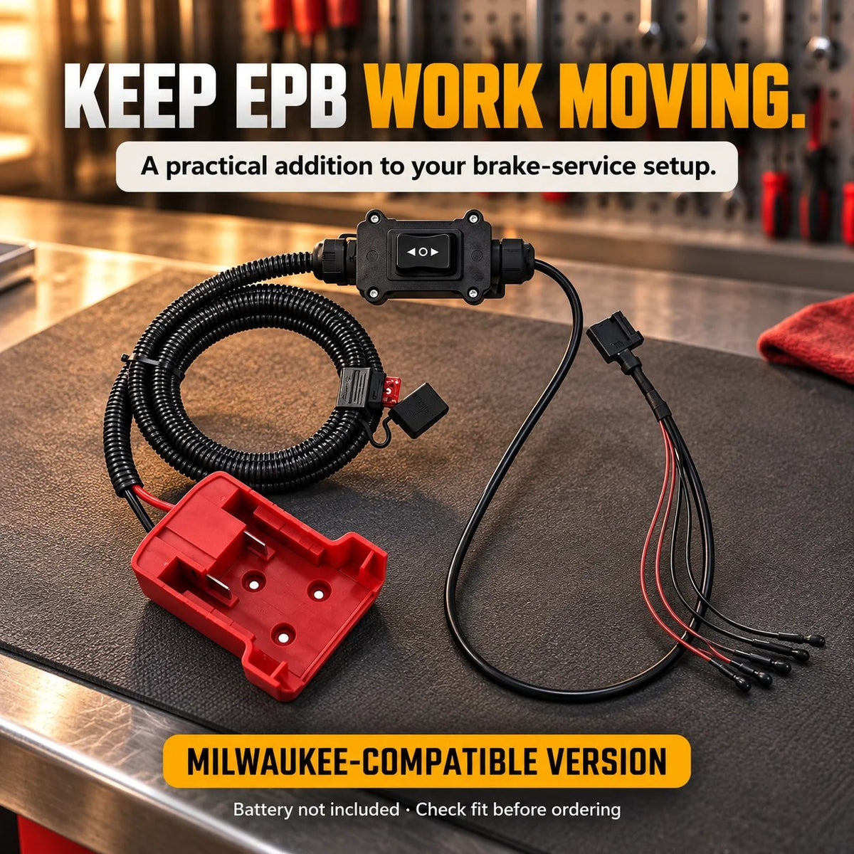 π§ 12β24V EPB Emergency Release Tool | Forward & Reverse Control