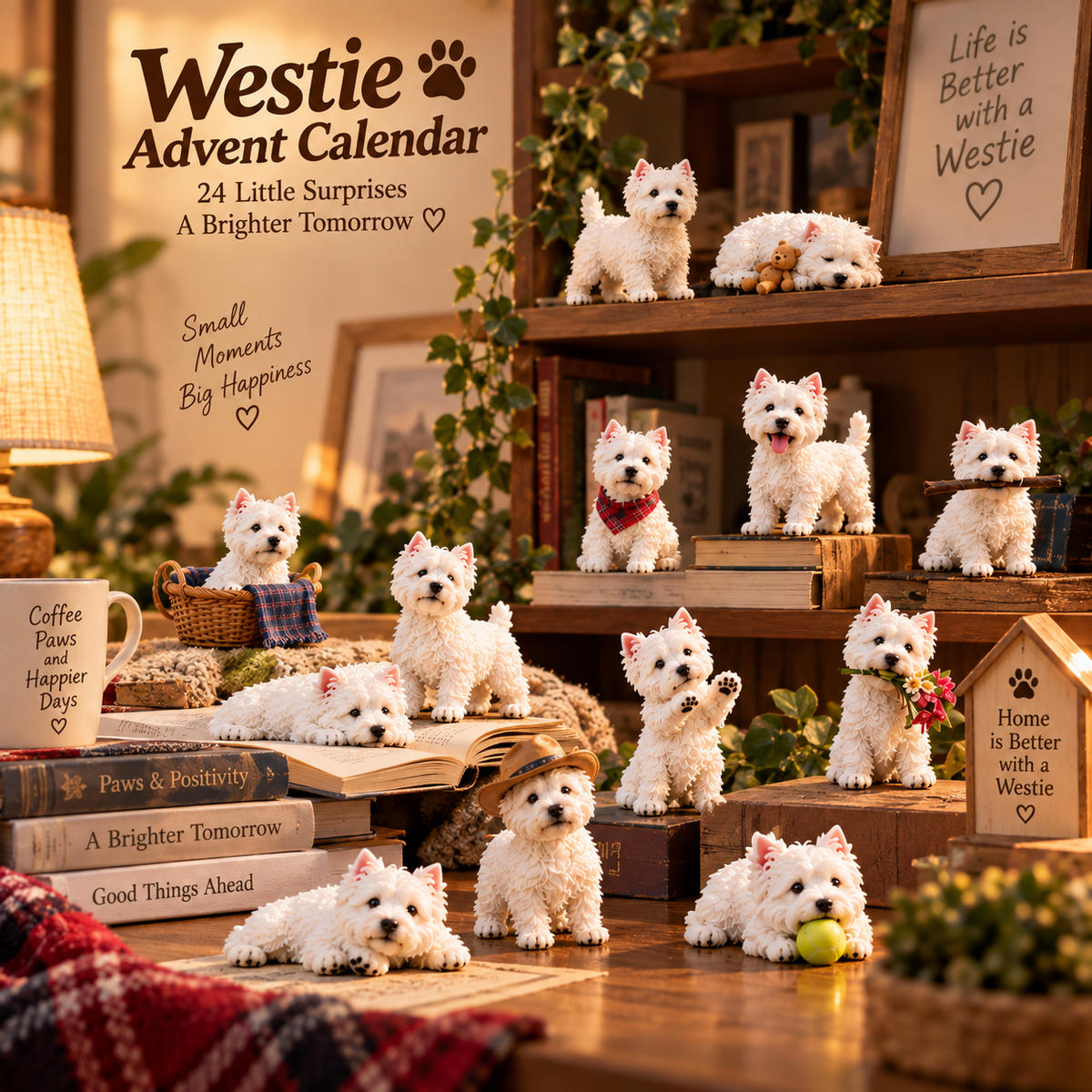 πΎ 24 Days of Westies β 24 Little Personalities, One Big Love