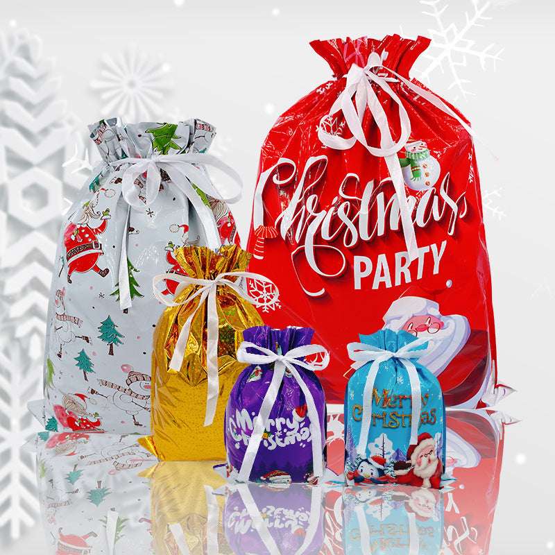 🎄New Christmas Drawstrings Gift Bags🎁
