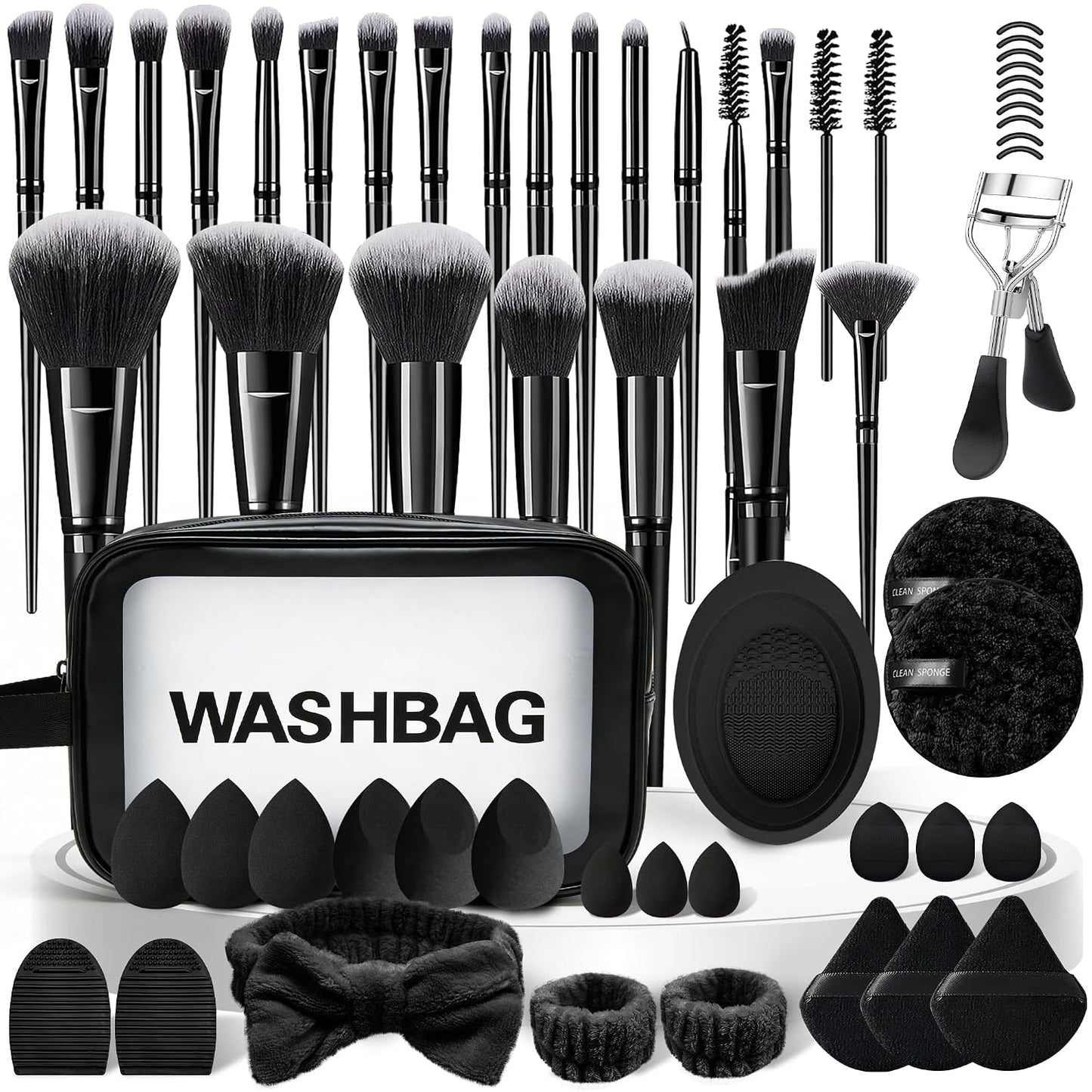 ๐ 70-Piece Makeup Brush & Beauty Tool Set โ Complete Face, Eye & Makeup Accessory Kit