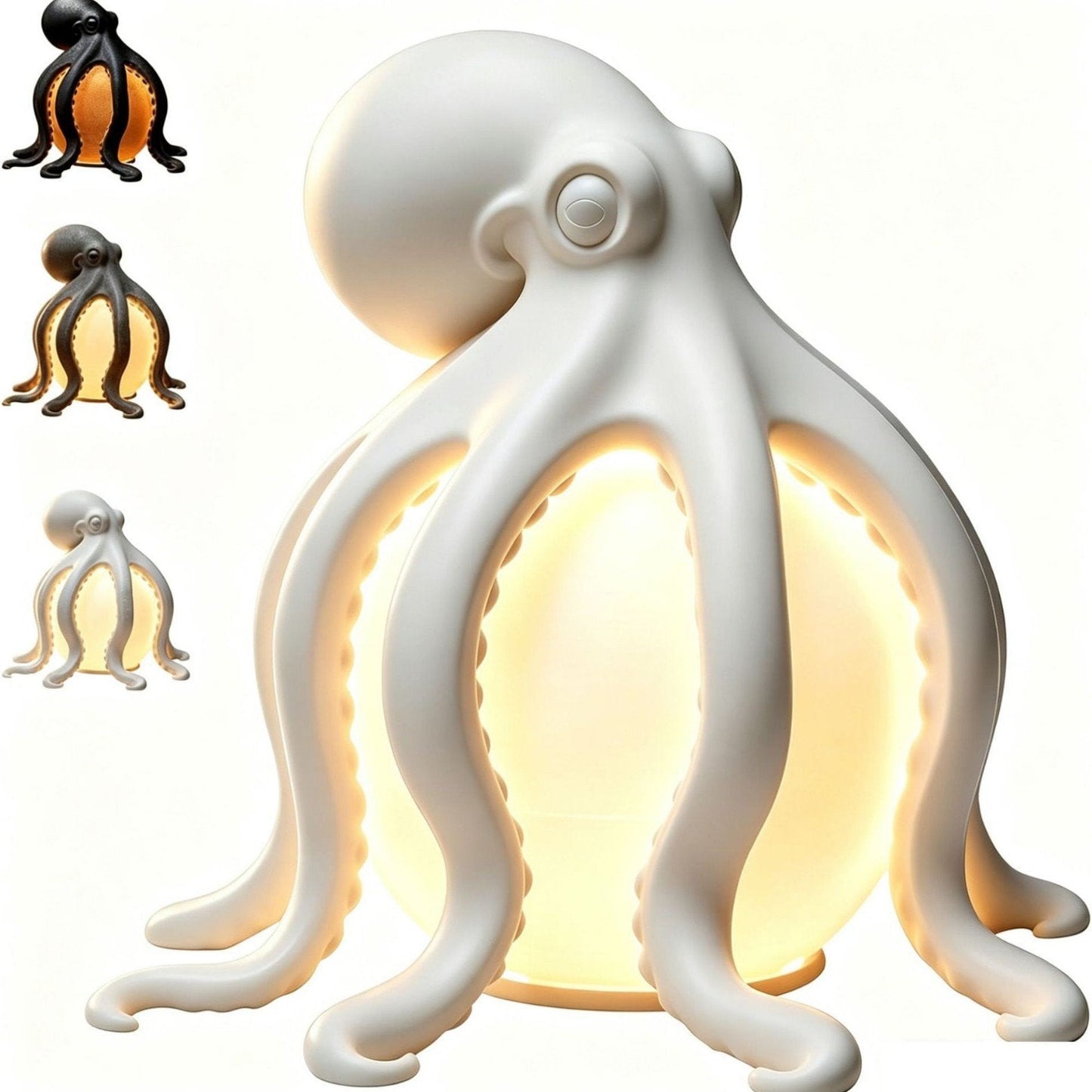 🎁🎉Only $29.99 This Week🌟🐙 Ocean Sculpture Octopus Ambient Table Lamp