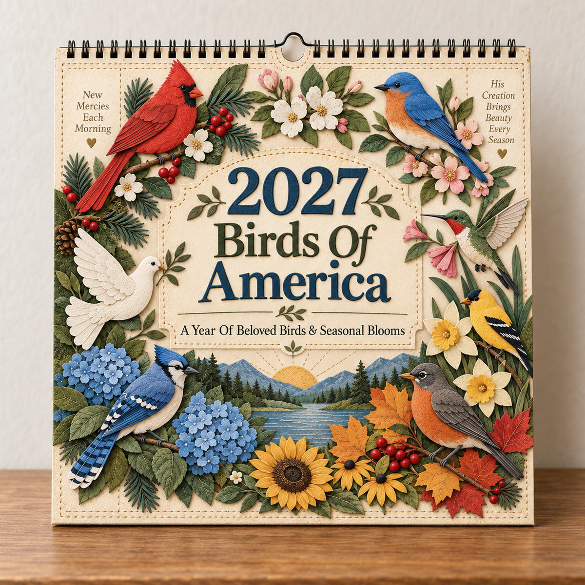 π¦ 2027 Birds Of America Wall Calendar