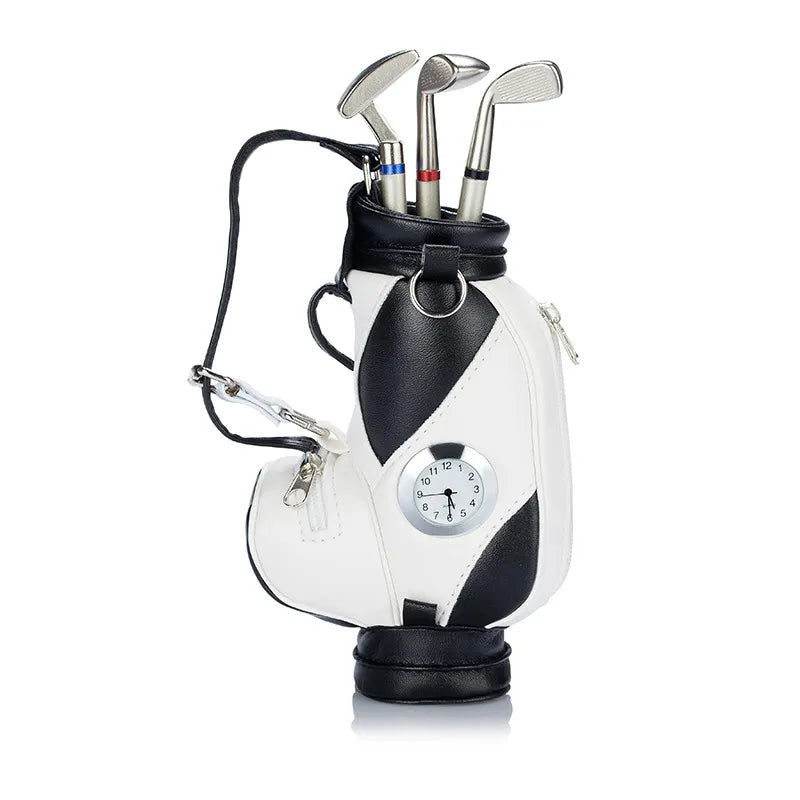 ⛳Golf Pen Holder + 3-Pen Set🏌️♂️Elevate Your Office Desk – A Hole-in-One for Style & Function