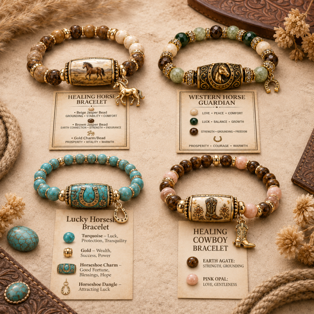 š„Limited Editionš Western Horse Guardian Crystal Braceletš