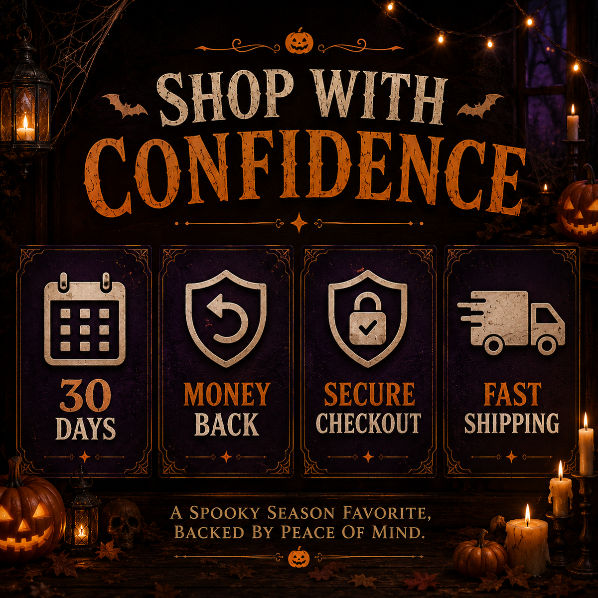 🔥Limited 50% OFF🎃👻Spooky Countdown 🕯️|🎃 24 Days of Halloween Surprises👻One Surprise a Day.🔥 Endless Halloween Fun.🌟