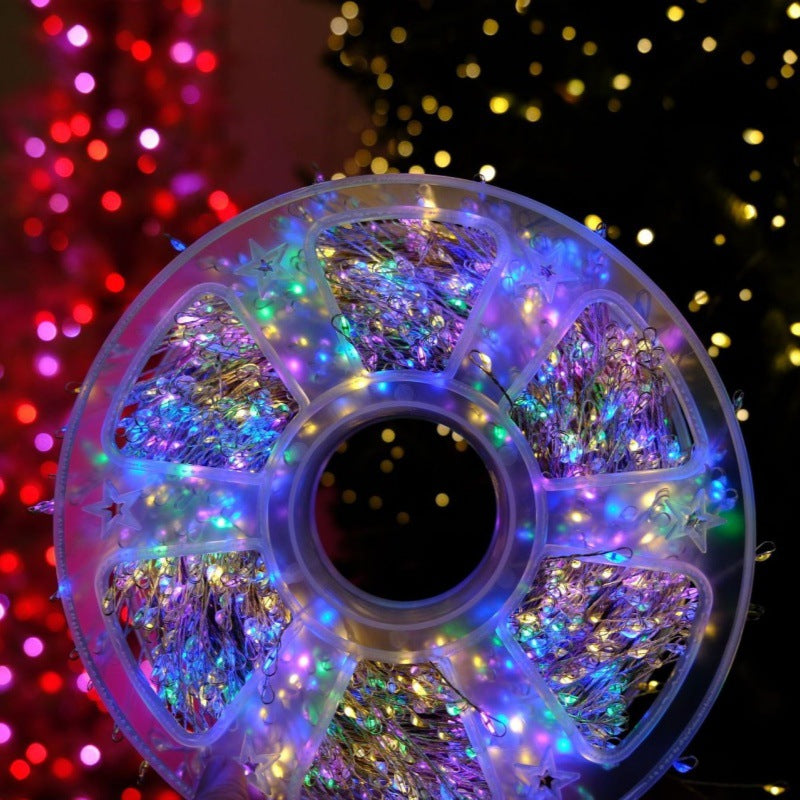 ❄️🏡20M 600-LED Christmas String Lights – Warm White or Multicolor Holiday Tree Lights🎅💖