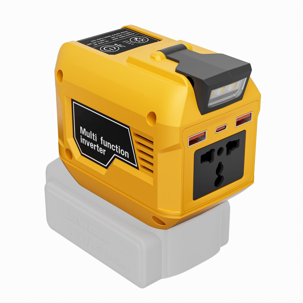 🛠️250W Power Inverter Compatible with DeWALT 20V Battery Converter