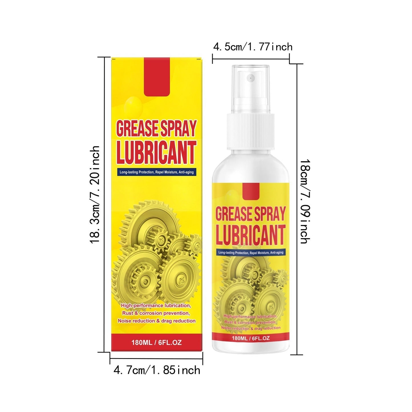 Anti-Rust Lubricant Spray & Rust Remover