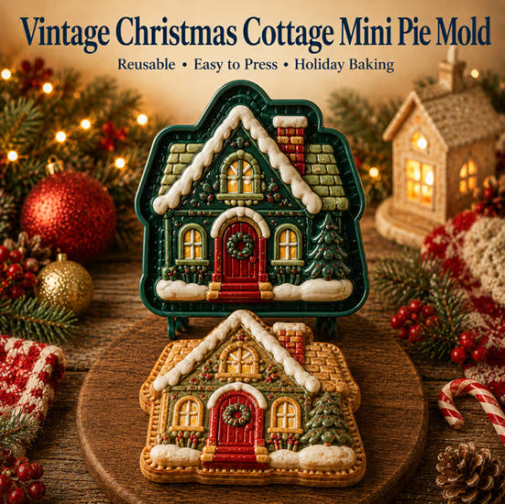 π 9-Design Christmas Mini Pie Mold β Festive Pastry Press
