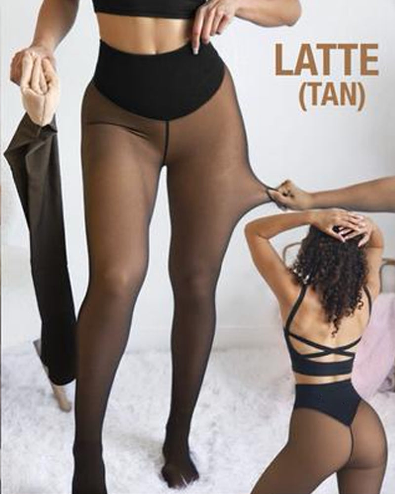 🔥HOT SALE 50% OFF!!⚡50K+ SOLD!❄️One-Seam Shaping Fleece Leggings✨✨Stay Warm.Look Snatched. 💕