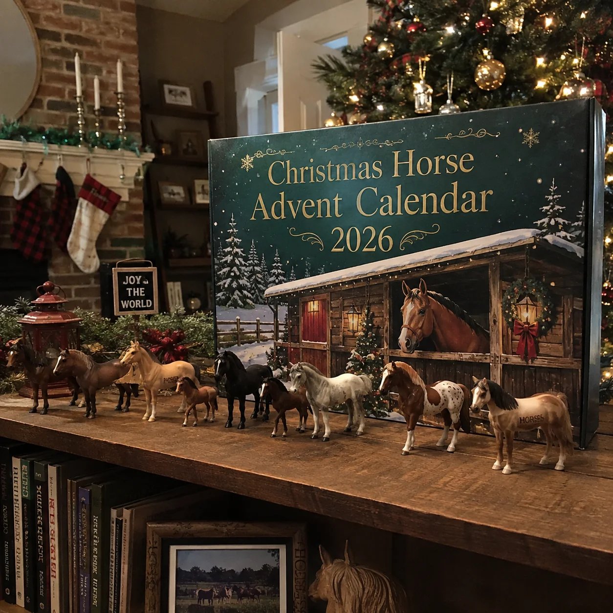 🐴 LAST DAY 49% OFF – 24 Days of Horse Friends Advent Calendar | 24 Unique Collectible Horse Figures & Equestrian Surprises for a Magical Christmas Countdown 🎄✨