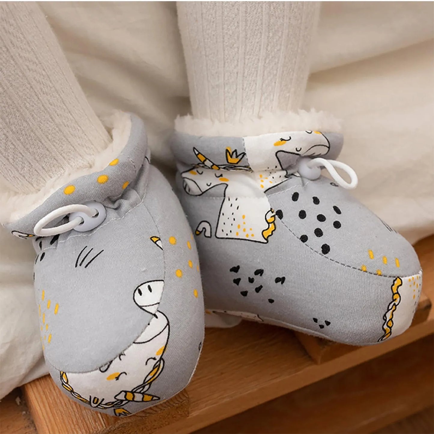 👶Warm fur baby boots