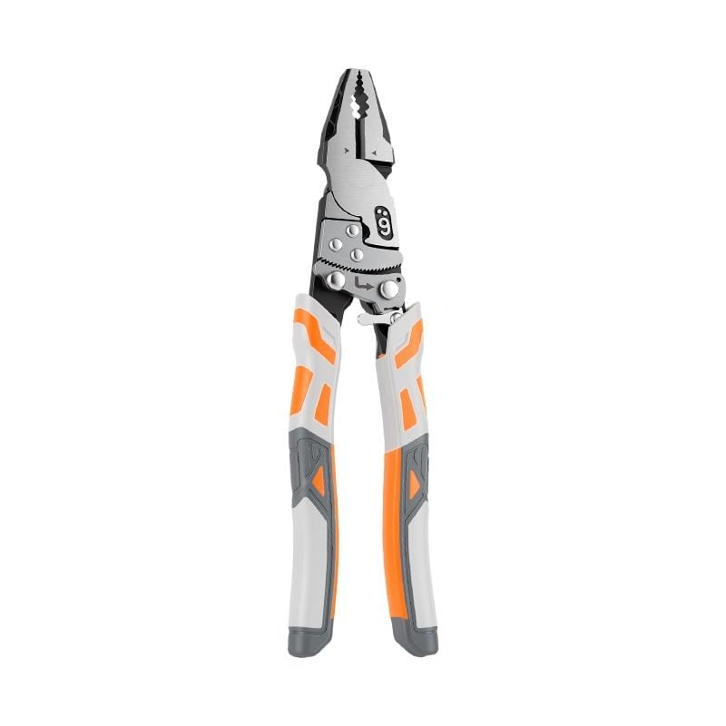 🔧55-Steel Self-Locking Anti-Skid Ratchet Pliers, Heavy-Duty Wire Cutters & Holding Tool