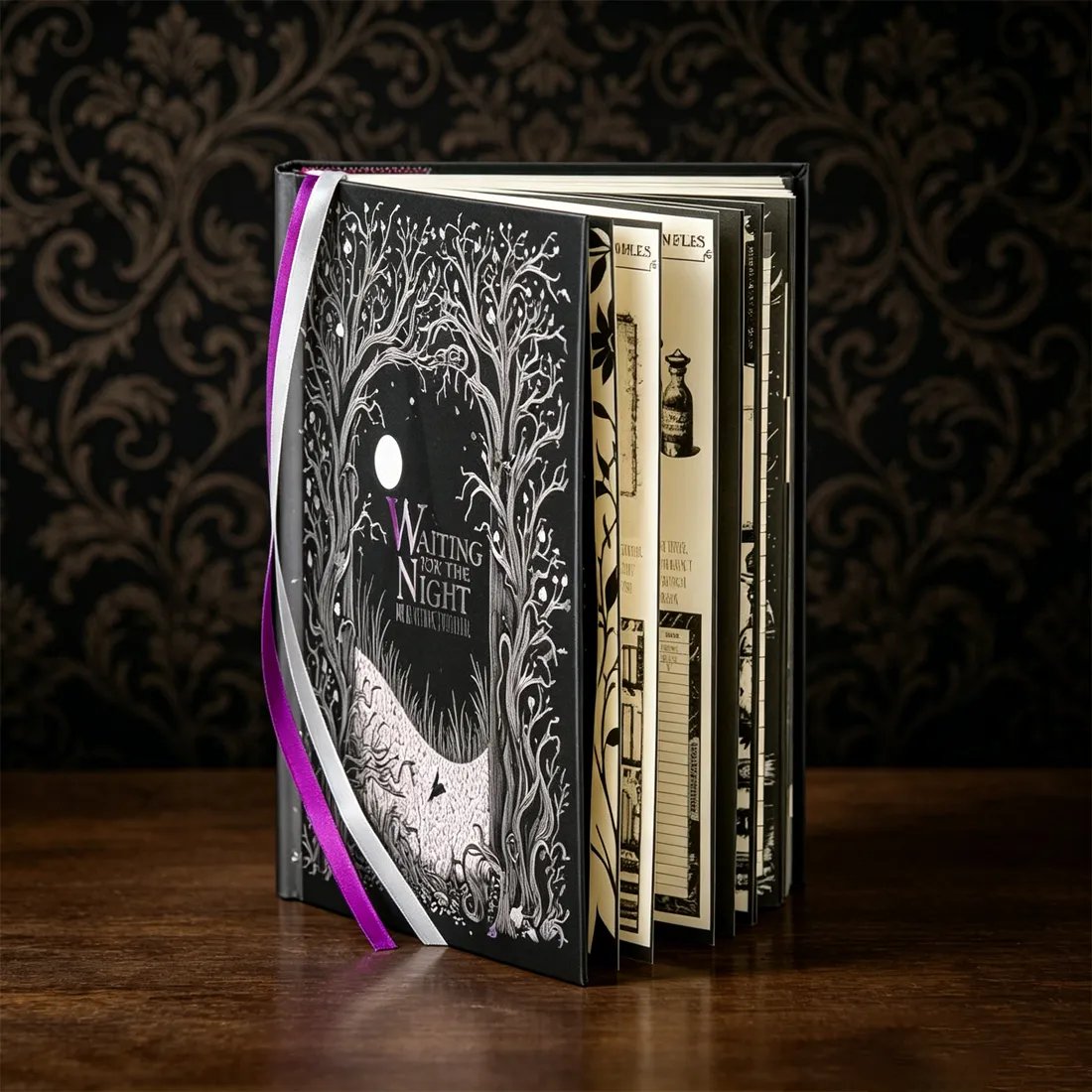 🔥HOT SALE🔥📖The Essential Reading Journal: Waiting for the Night Edition(📚Hardcover & Durability Line)