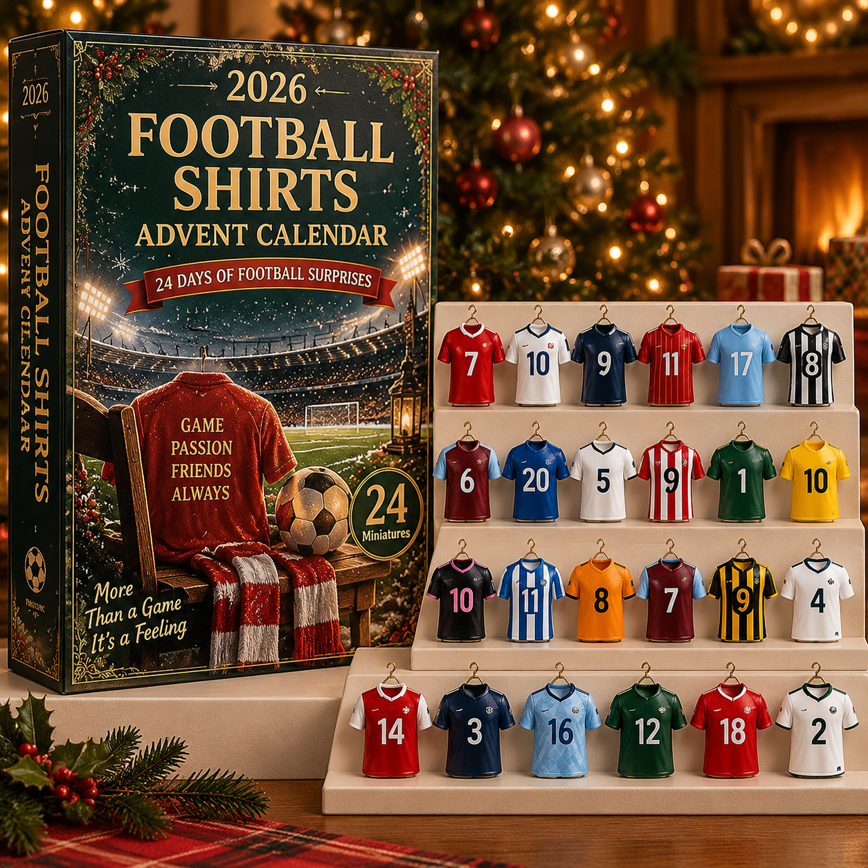 ⚽Football Shirts Advent Calendar