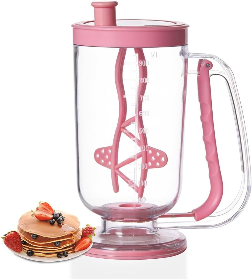 Pancake Batter Dispenser with Mixer