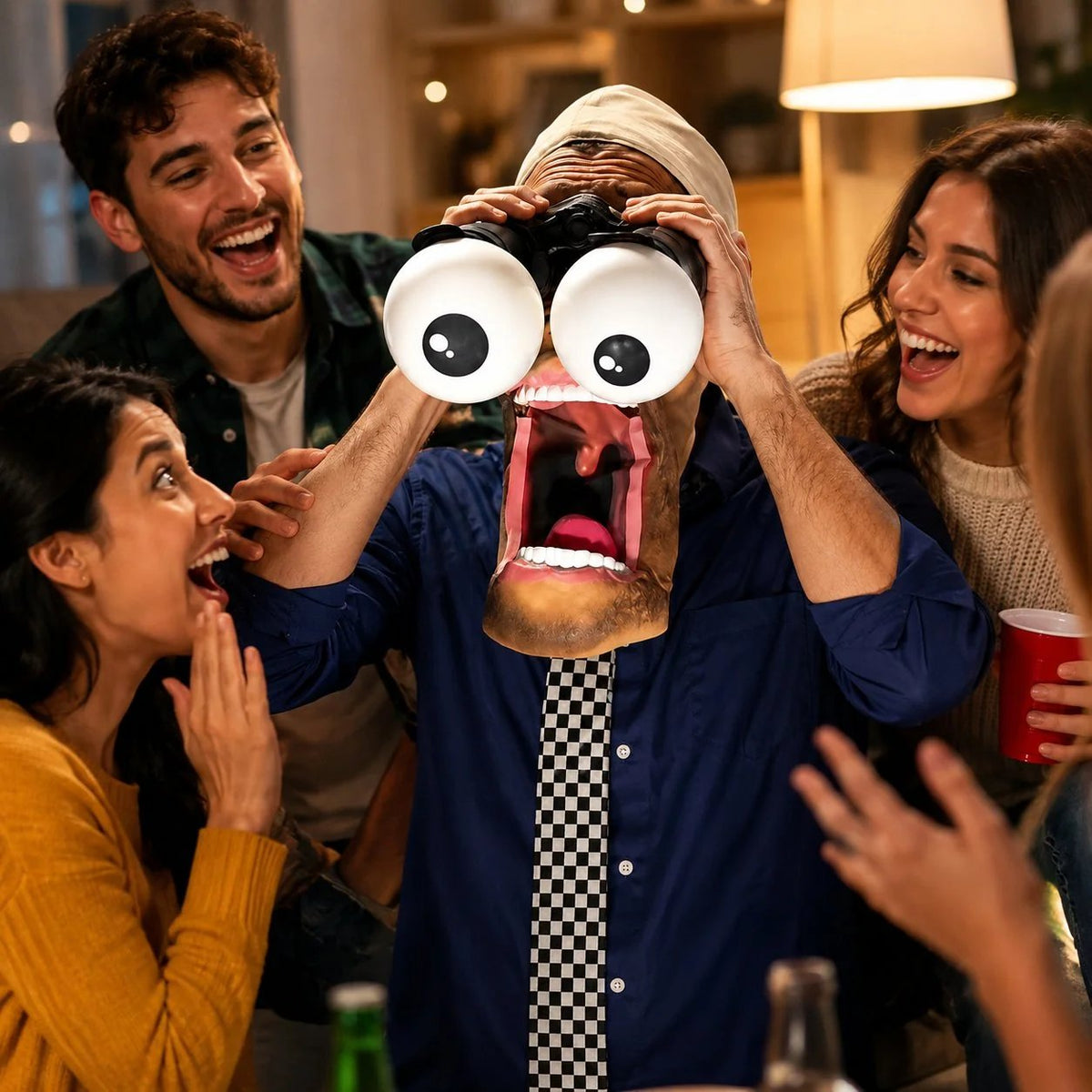 💯🤪Epic Jump-Scare & Party Icebreaker Mask🚀