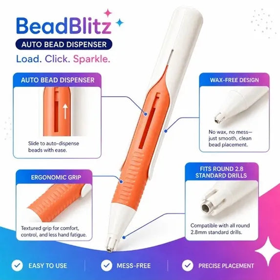 💎 Automatic Diamond Painting Bead dispenser