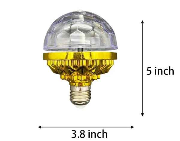 ๐Enjoy a More Excited Christmas๐ฅ Colorful Rotating Disco Ball Light