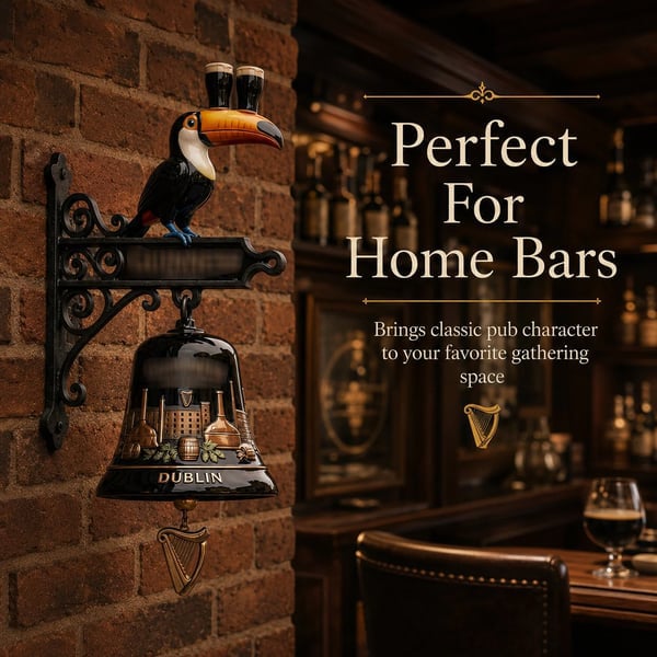 đșToucan Doorbell - Bringing the classic Irish pub character to your door