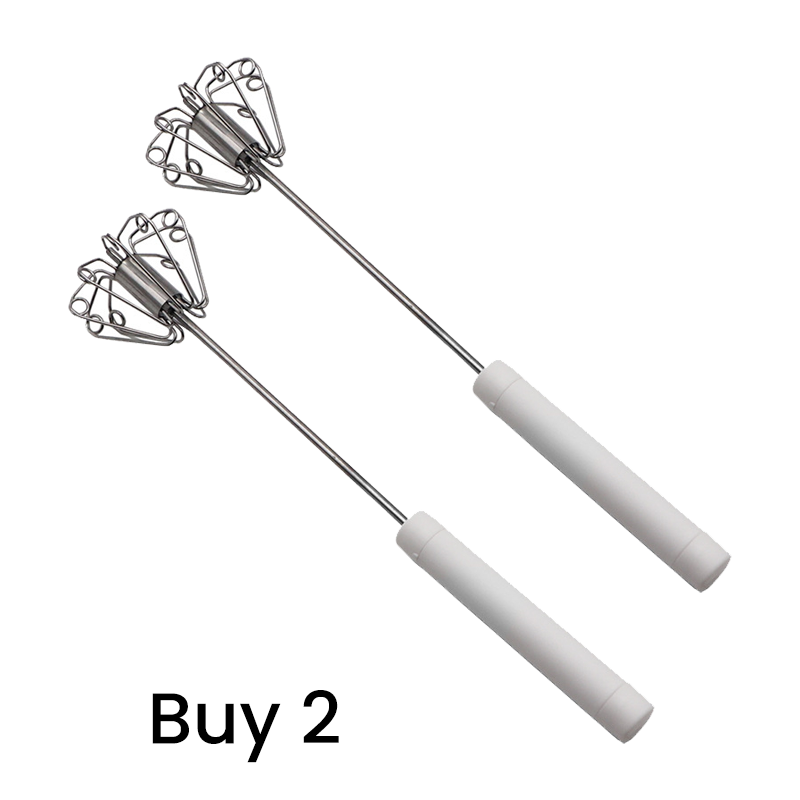 🔥 (LAST DAY OF THE SPECIAL SALE) 🔥 Stir eggs, cream, and dough effortlessly. 🔥 Versatile Stainless Steel Egg Beater (hands-free, easy to use)