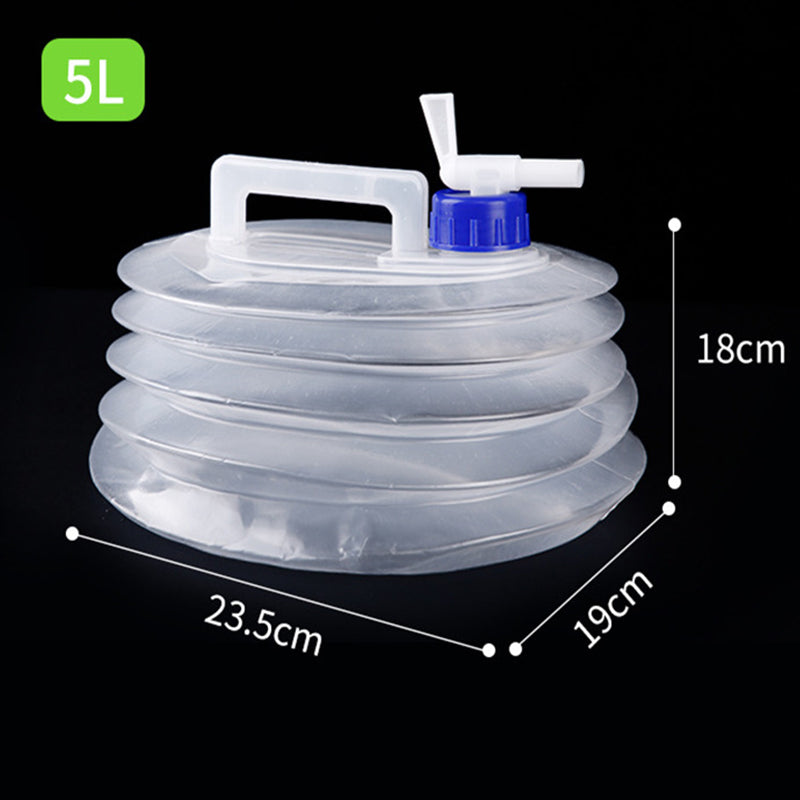 Collapsible Water Jug with Spigot