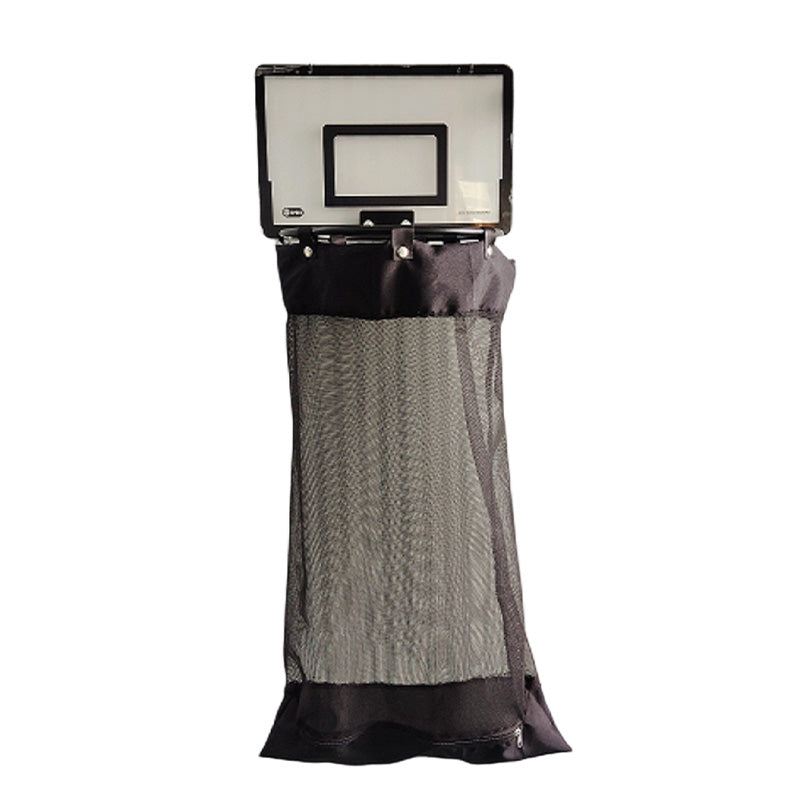 πOver-the-Door Basketball Laundry Hamper | Creative Score Game, Big Black Mesh Net, Acrylic/Wood Backboard, No-Drill Install πͺπ
