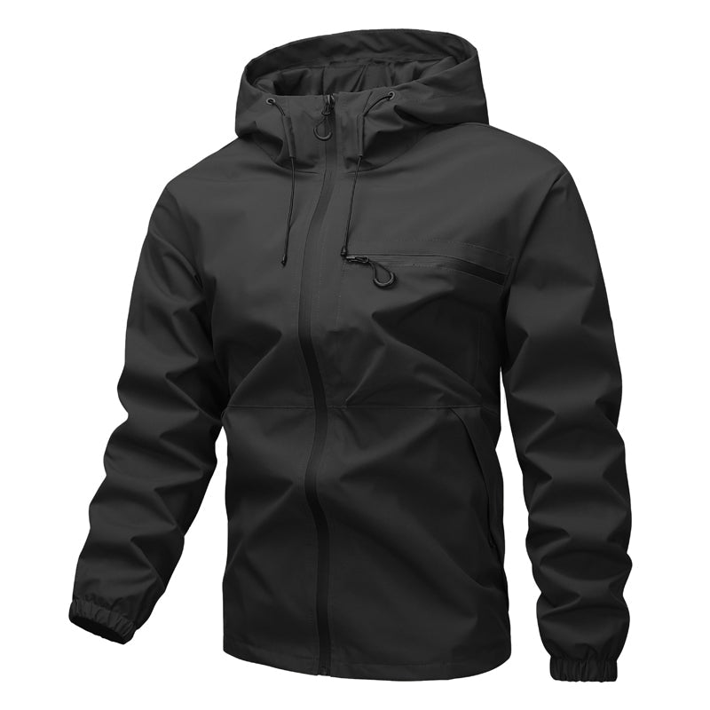 Unisex style Outdoor Waterproof Windproof Jacket - Hooded & All-Weather-Ready