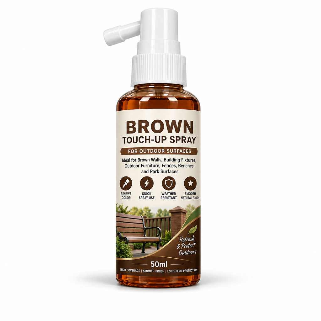 ✨🪑Brown Wood Touch-Up Spray – Refresh Faded Outdoor Furniture & Restore a Rich Wood Look