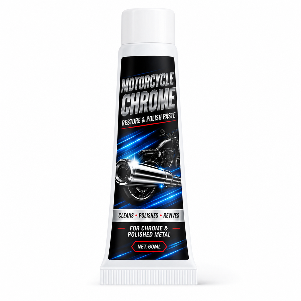 ⏳Limited-time 50% off⏰Motorcycle Chrome Polishing Paste and Metal Restorer🏍️🪄✨