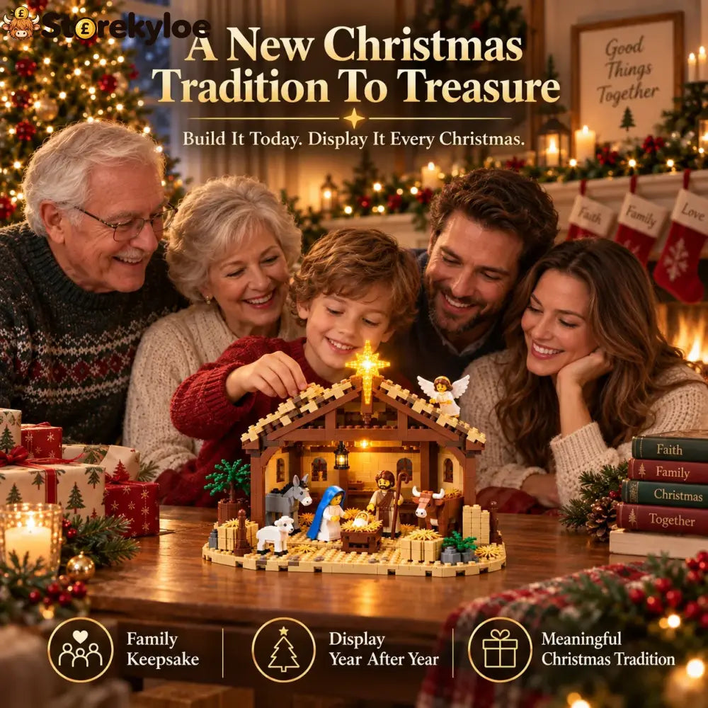 ๐The Nativity Story Building Block Set