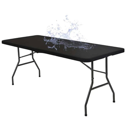 Pack Stretch Fabric Table Top Cap Cover, fits 4ft/6ft/8ft Tables