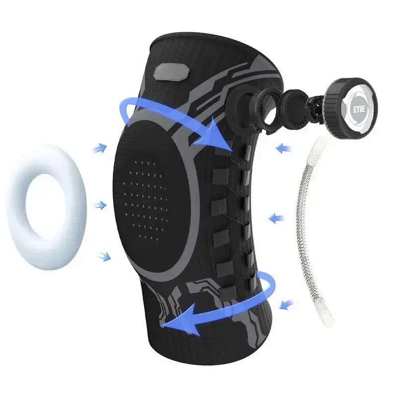 🏃 Dial‑Adjustable Knee Support Brace