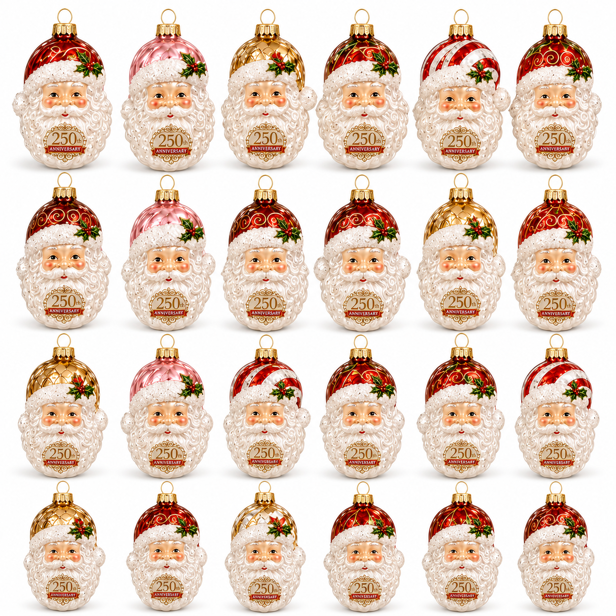 🎅Santa Claus  Christmas 24-Day Countdown Calendar