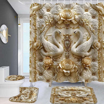 Swan Pearl Bathroom Set