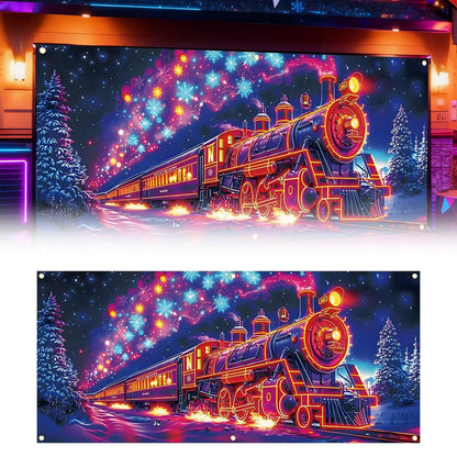 🎄Christmas Sale! Christmas Garage Door Cover Banner