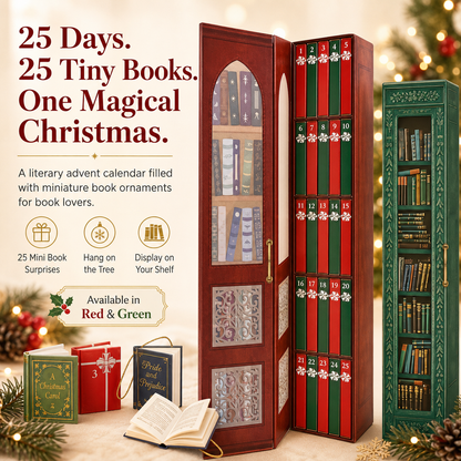 🎄 25-Day Mini Book Advent Calendar – A Book Lover's Christmas Countdown