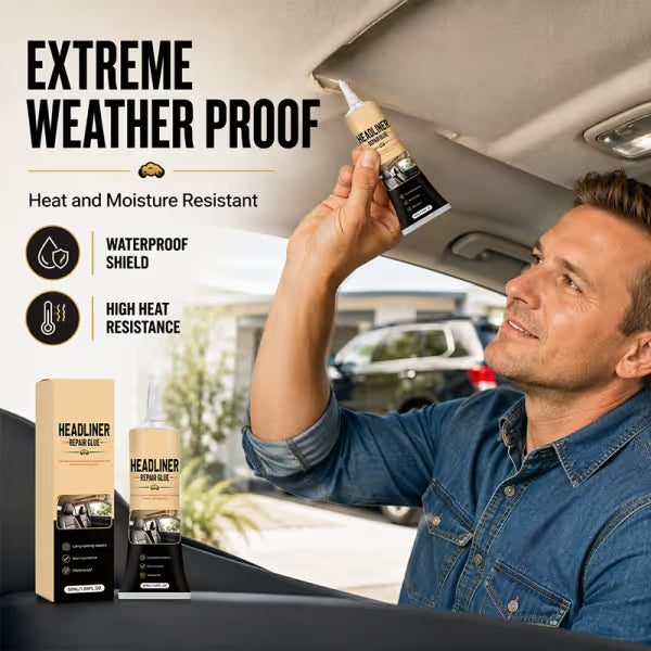 🚗 Waterproof Car Headliner Repair Glue