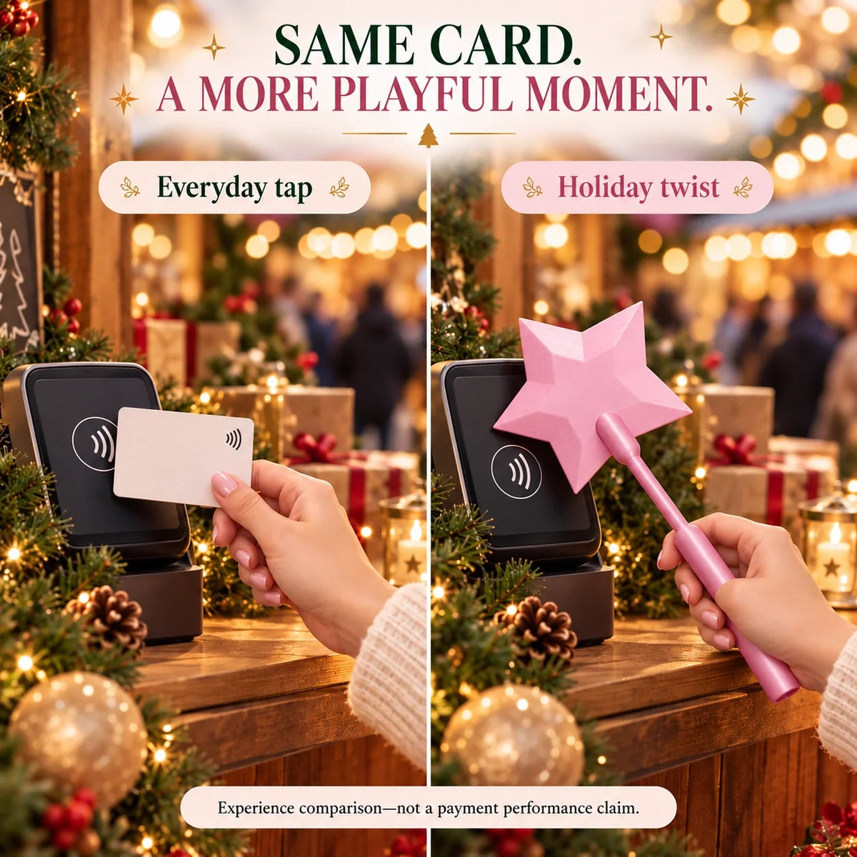 Star Wand Card Holder for Contactless Cards – A Little Holiday Magic