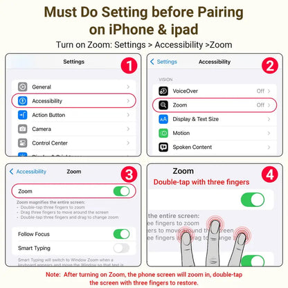📱 Bluetooth Remote Control for TikTok Scrolling: Wireless Page Turner & Camera Shutter for Video Recording – Hands-Free Cellphone Accessory for iOS & Android