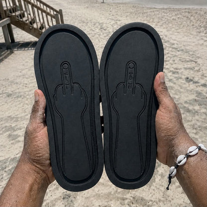 The Flip Flops That Turn Every Beach Day Into A Laugh-Out-Loud Moment 😂